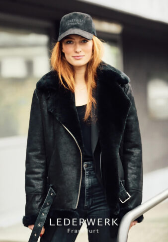 LEDERWERK Lammfelljacke – Bild 2