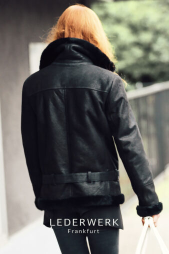 LEDERWERK Lammfelljacke – Bild 7
