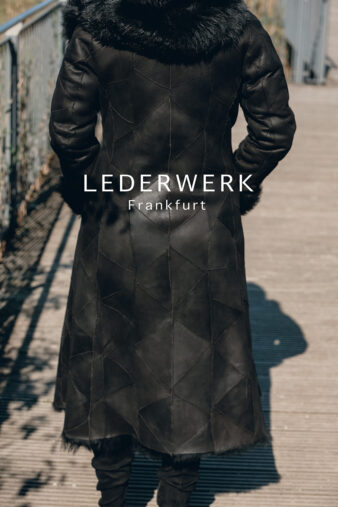 LEDERWERK Lammfellmantel – Bild 5