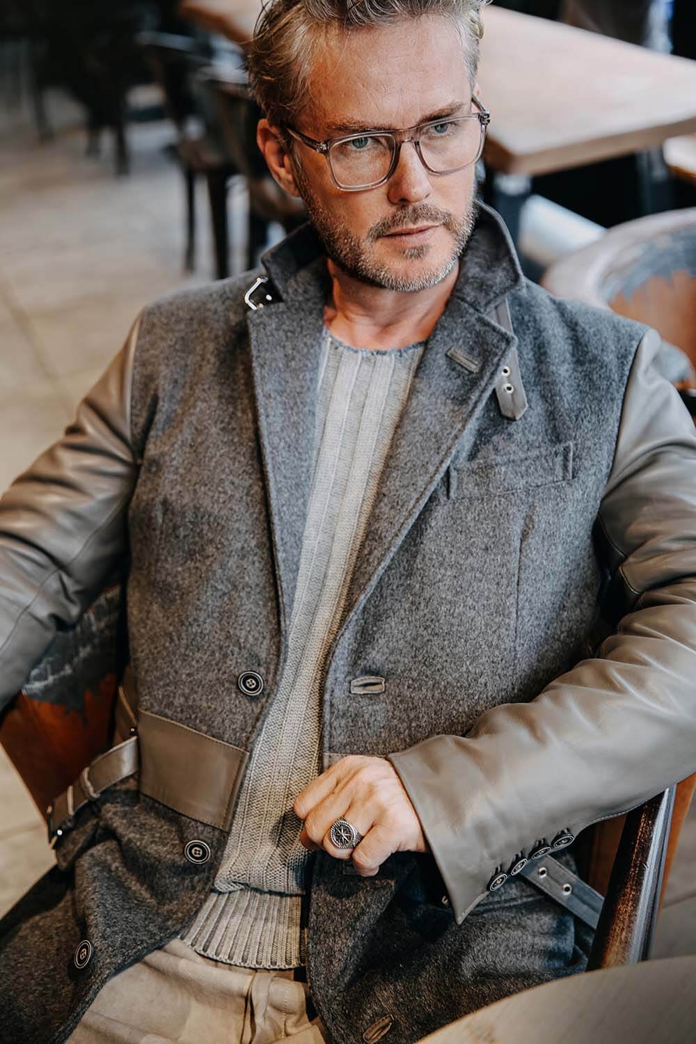 LEDERWERK Schiller Mantel – Bild 3