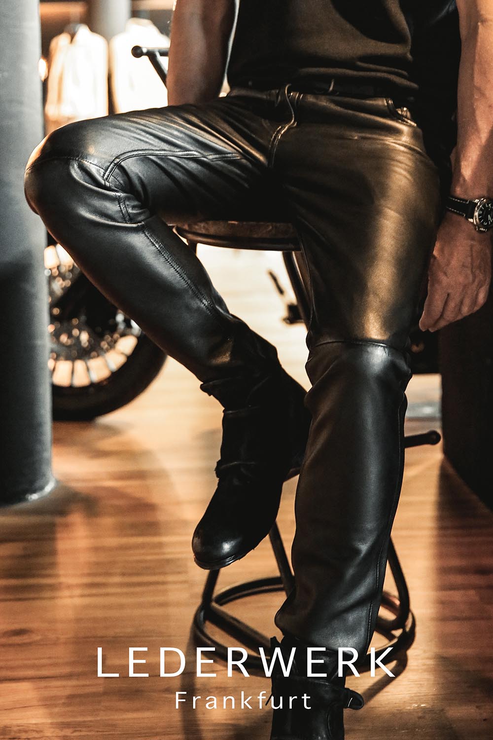 LEDERWERK Five Pocket Lederhose – Bild 6