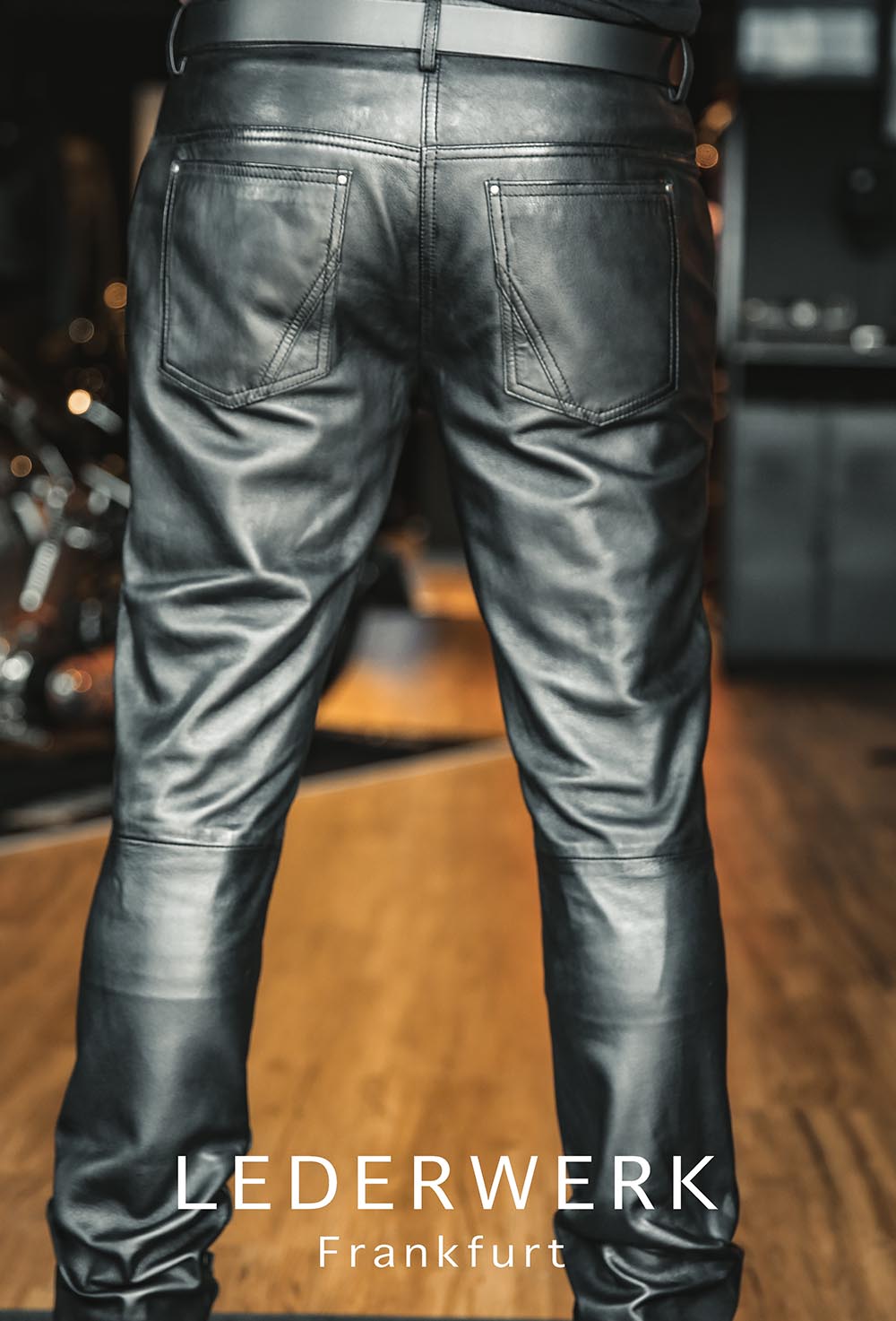 LEDERWERK Five Pocket Lederhose – Bild 3