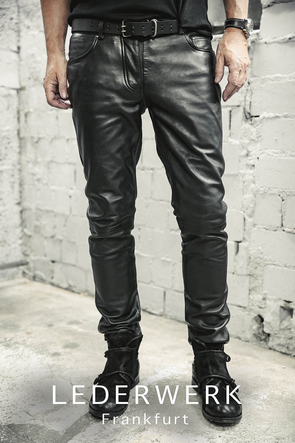 LEDERWERK Five Pocket Lederhose – Bild 7