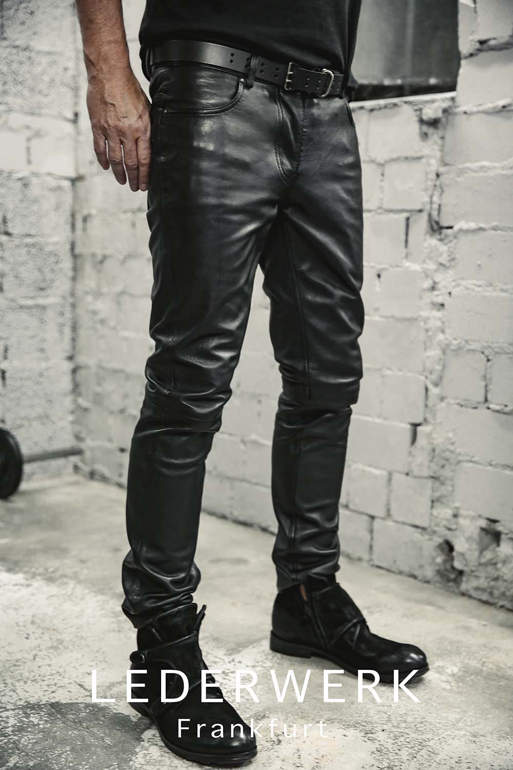 LEDERWERK Five Pocket Lederhose – Bild 2