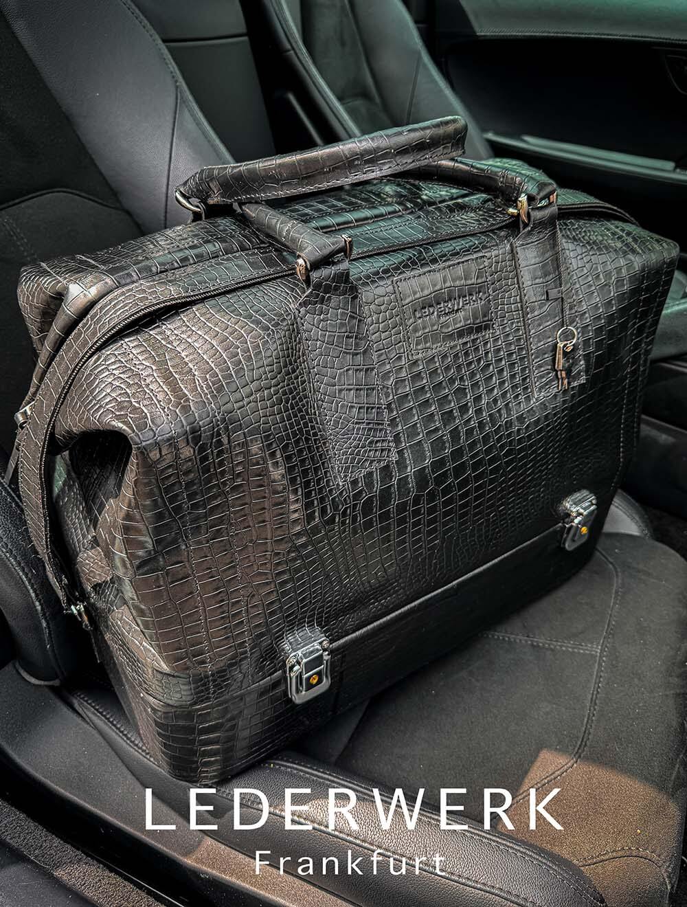 LEDERWERK - Monaco Reisetasche – Bild 3