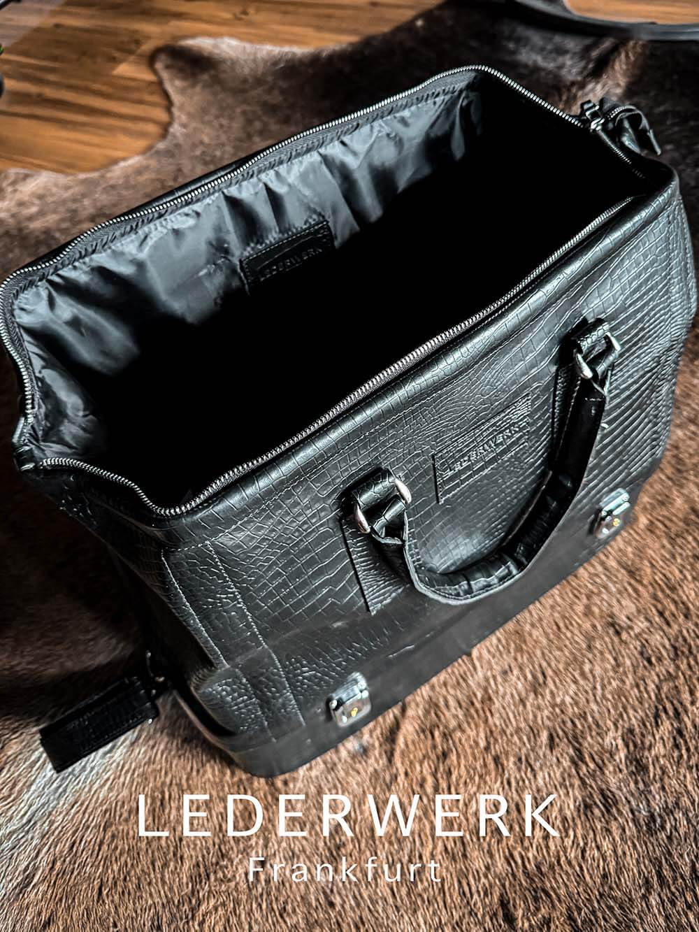 LEDERWERK - Monaco Reisetasche – Bild 4