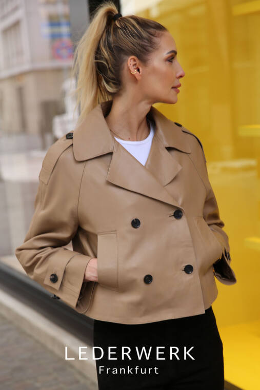 LEDERWERK Kim toffee