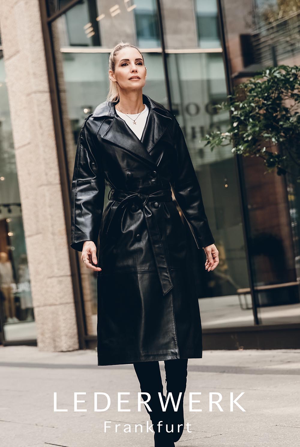 LEDERWERK Trenchcoat – Bild 5