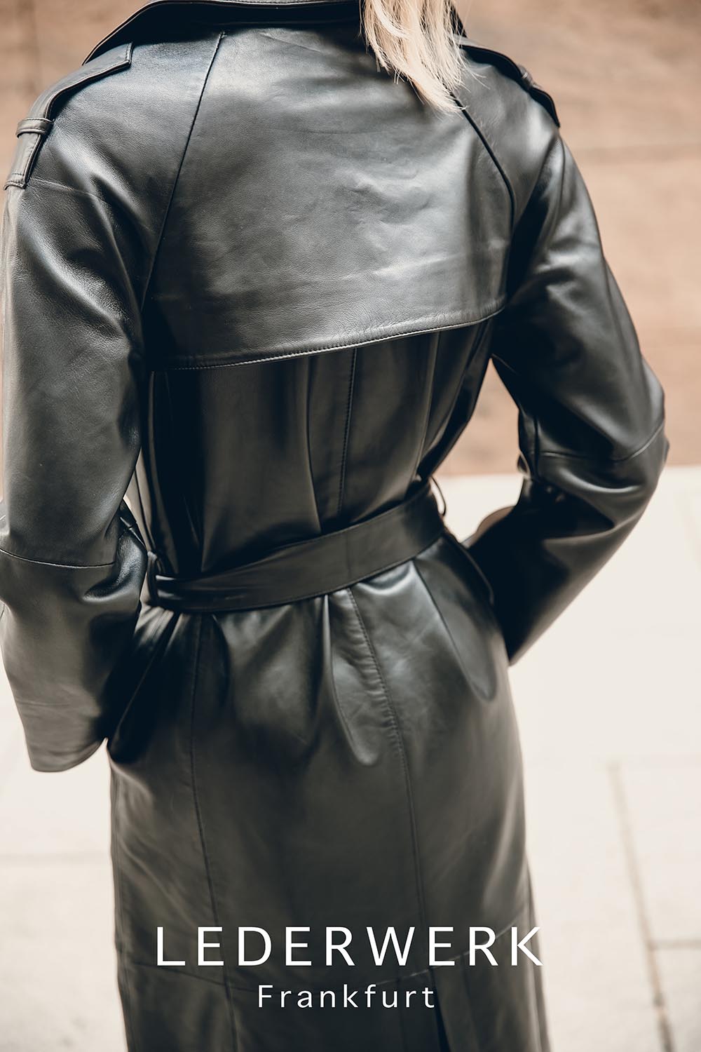 LEDERWERK Trenchcoat – Bild 7