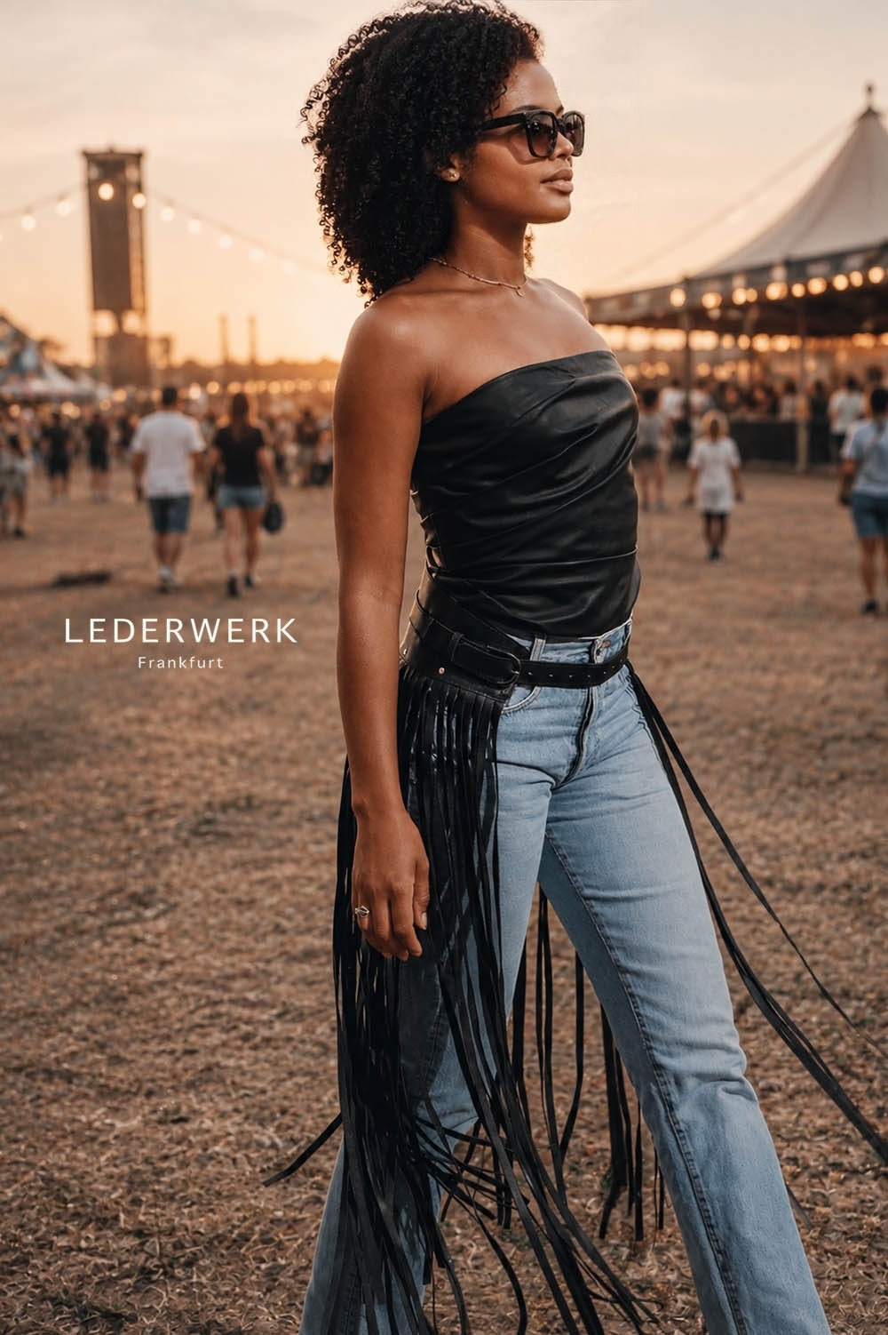 LEDERWERK Fransengürtel – Bild 4