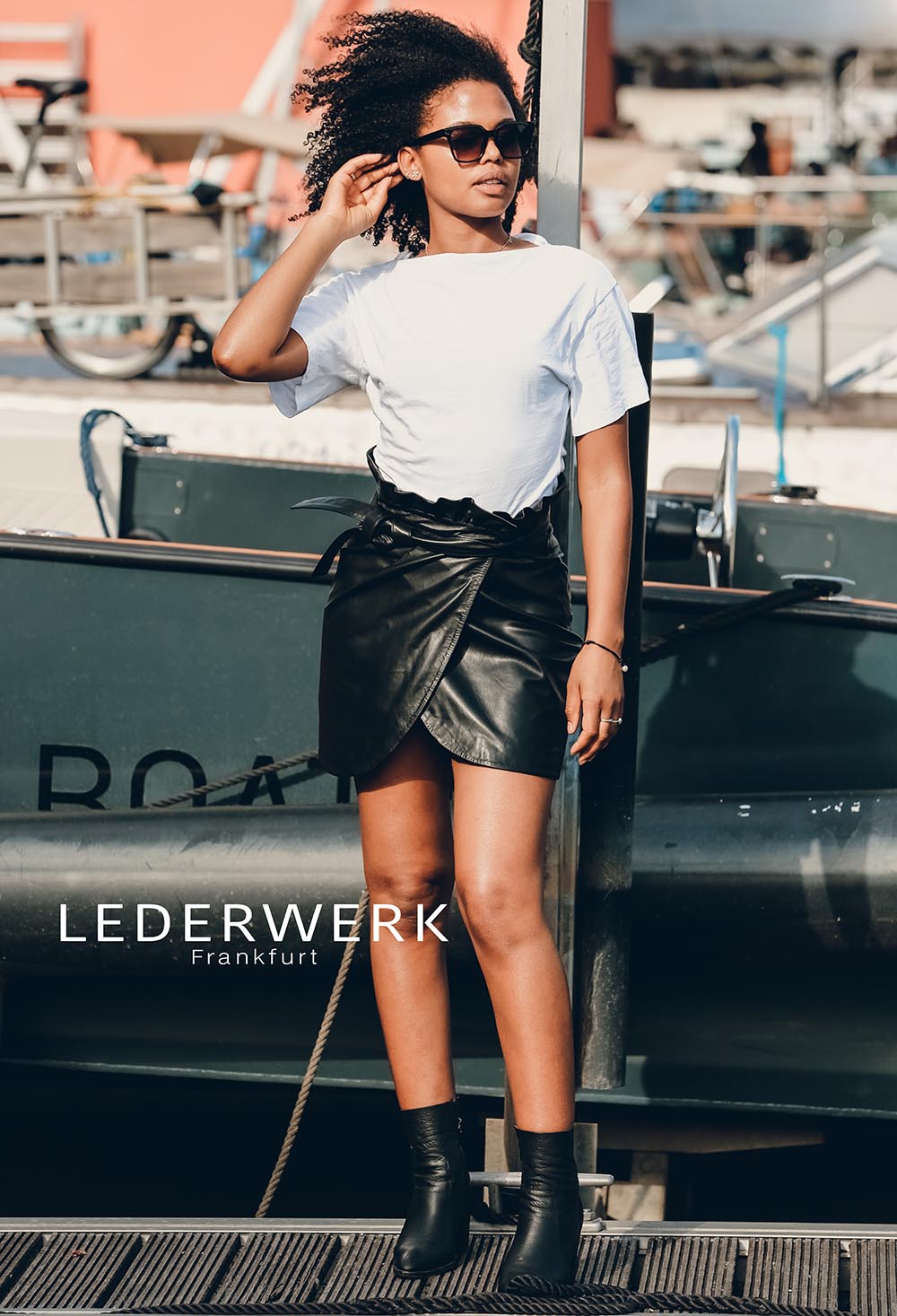 LEDERWERK Paperbag Rock – Bild 2